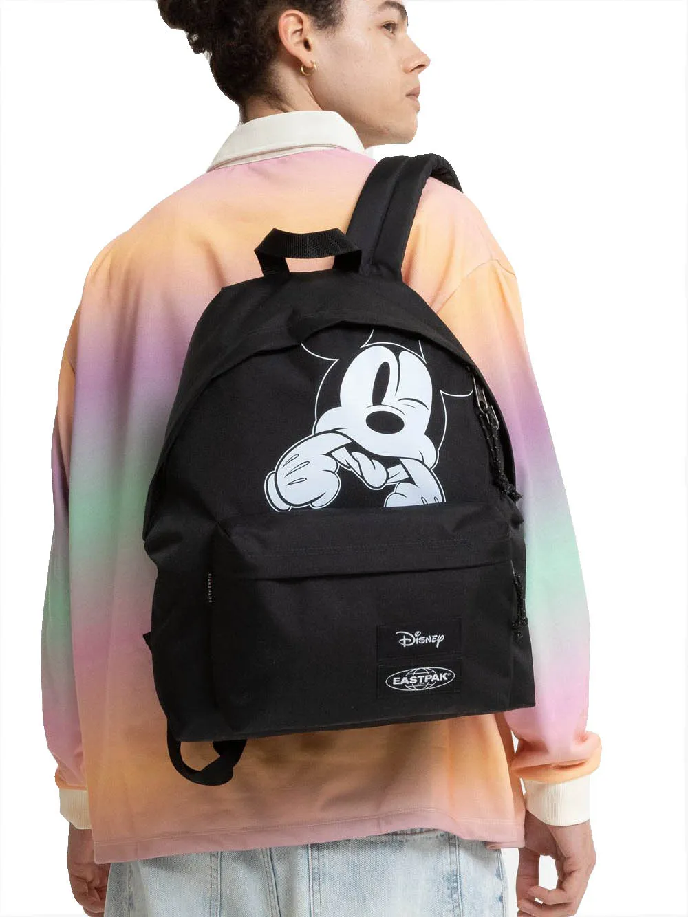 Padded Pak'r Mickey Placed - Zaino - Black