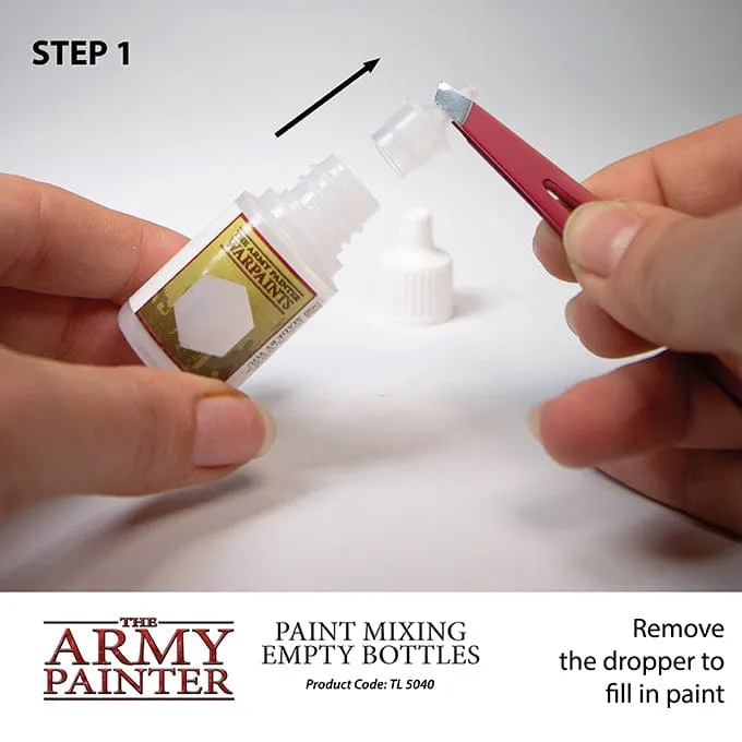 Paint Mixing Empty Dropper Bottles (6)