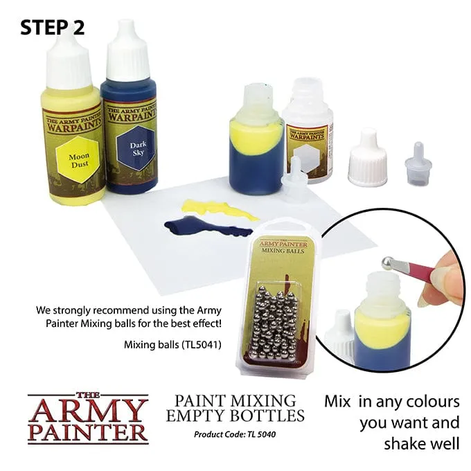 Paint Mixing Empty Dropper Bottles (6)