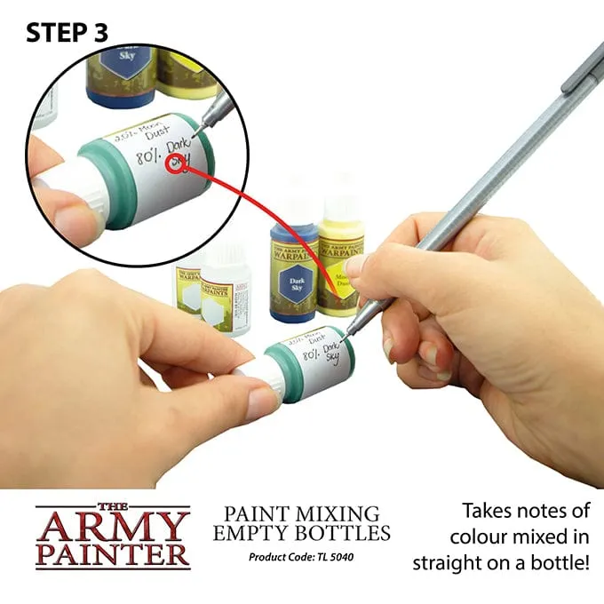 Paint Mixing Empty Dropper Bottles (6)