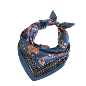 Paisley Tuch Blau