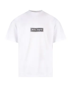 Palm Angels Palm Angels Logo-Printed Short-Sleeved T-Shirt