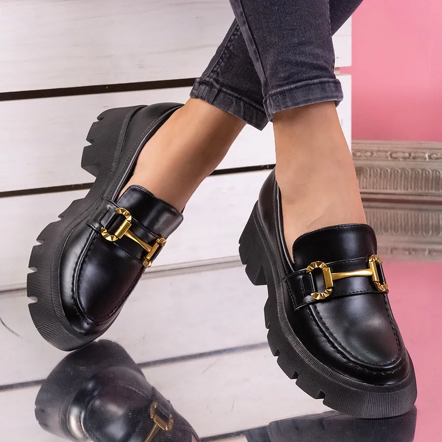 Pantofi casual Jovana - Black