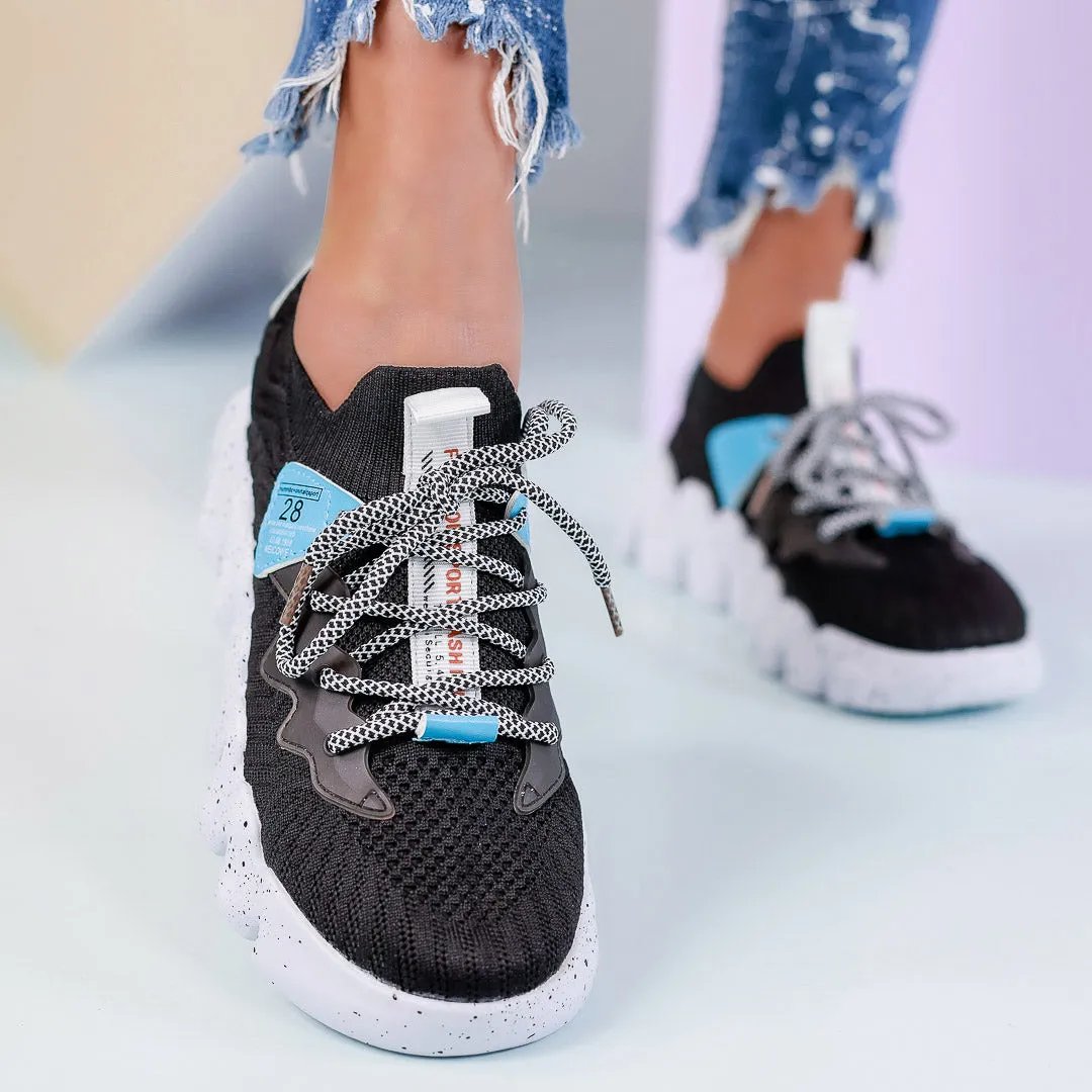 Pantofi sport Liliyan - Black/White