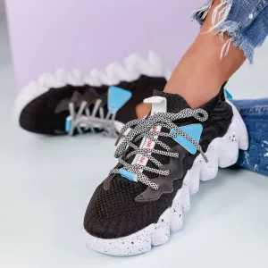 Pantofi sport Liliyan - Black/White