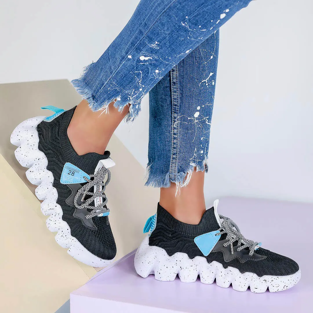 Pantofi sport Liliyan - Black/White