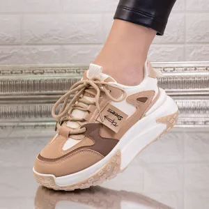 Pantofi sport Sabina - Khaki