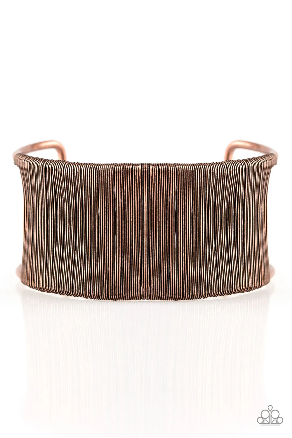 Paparazzi - Metal Mecca - Copper Bracelet
