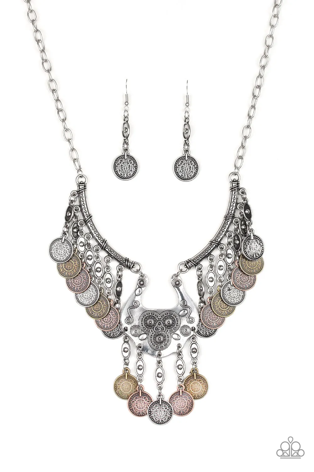 Paparazzi - Treasure Temptress - Multi Necklace