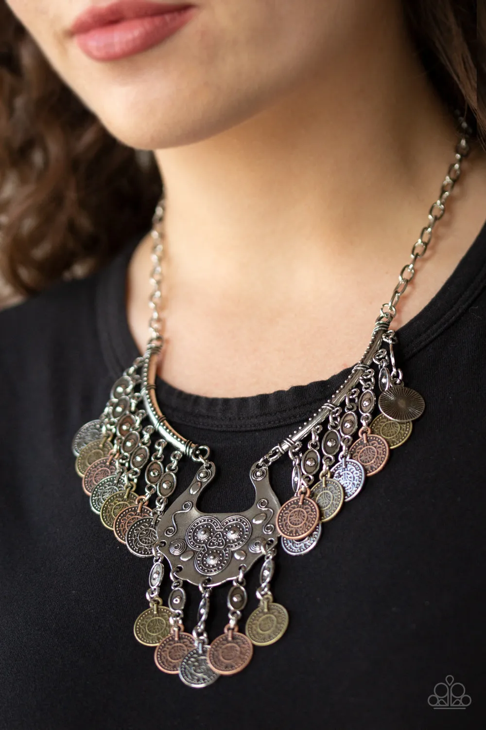Paparazzi - Treasure Temptress - Multi Necklace