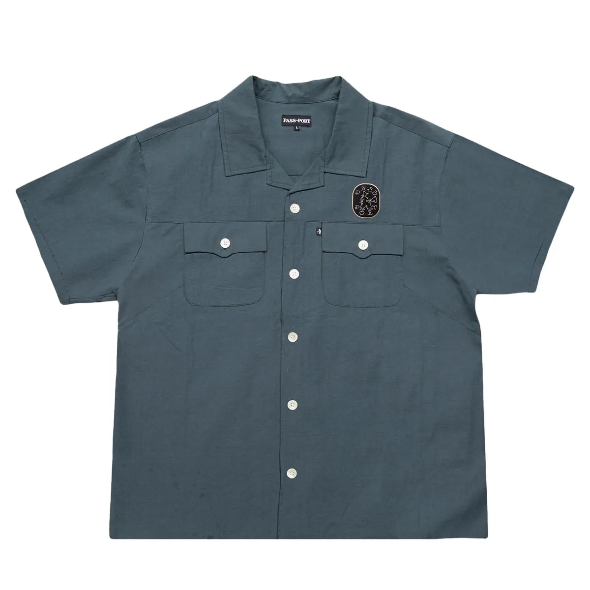 Pass~Port - Cowpoke Casual Shirt Dark Teal