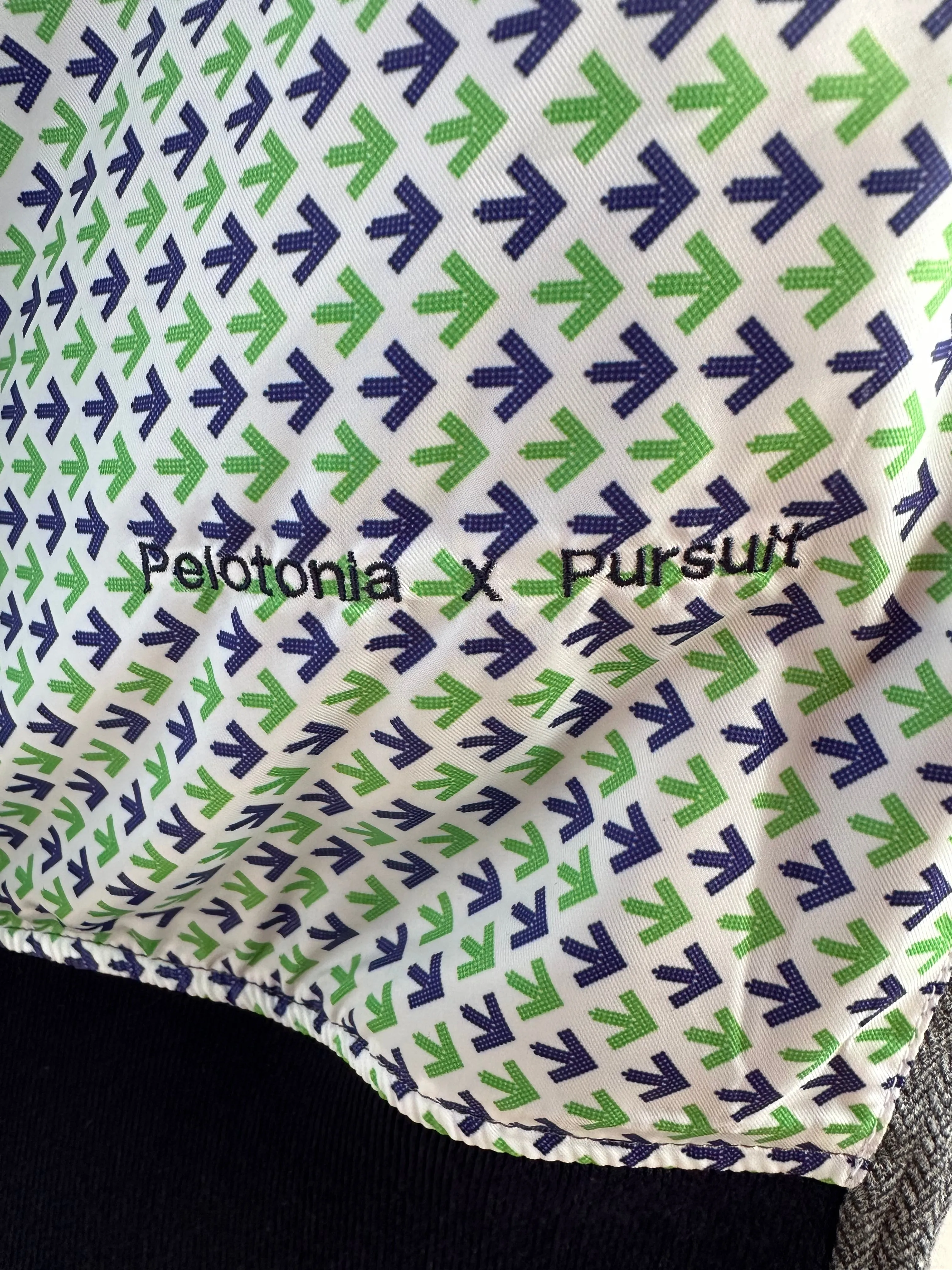 Pelotonia Gray Herringbone Premium Bomber Jacket