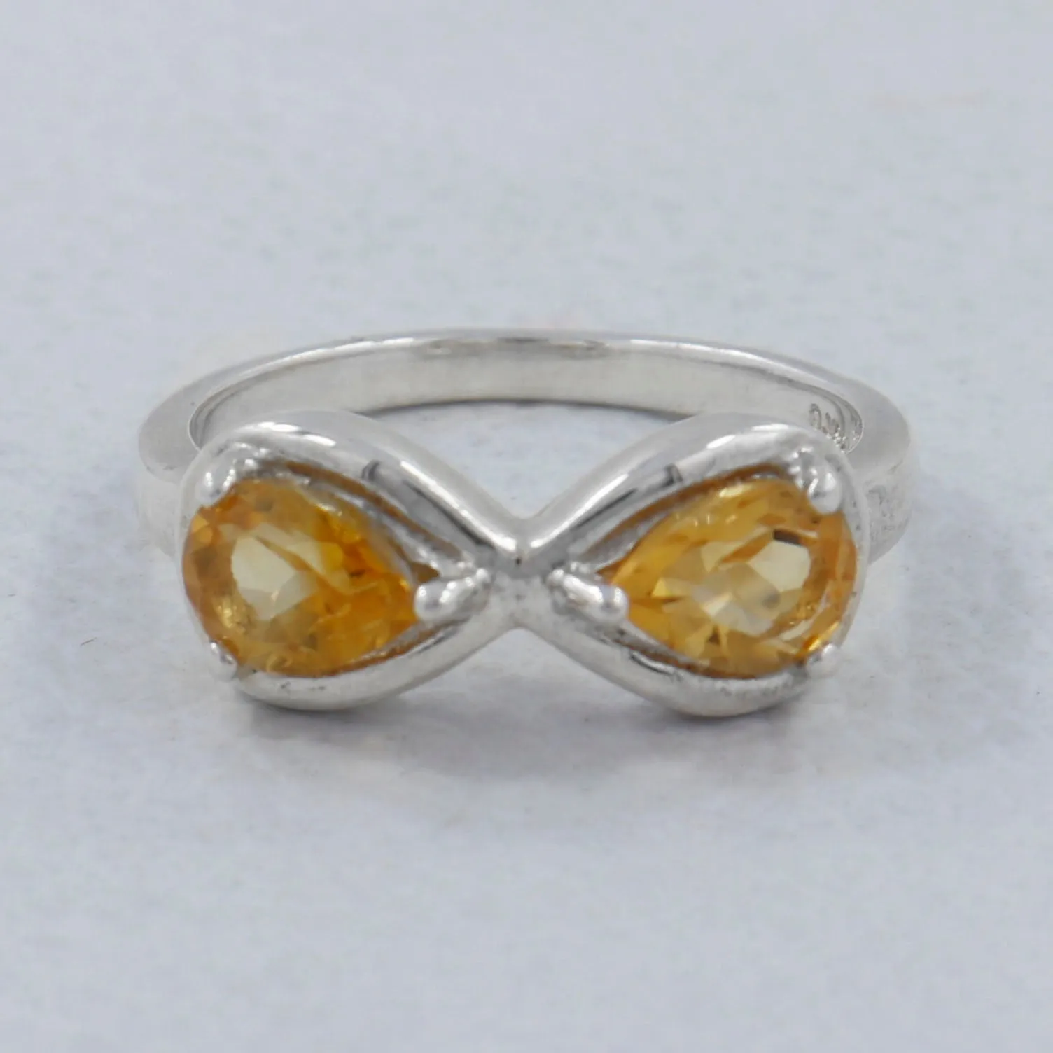 Peridot Gemstone Designer Silver Ring