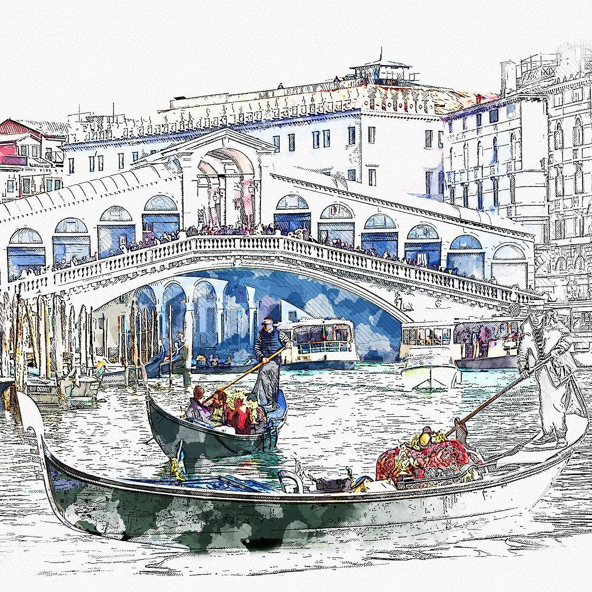 Photoshop Action Urban Sketcher