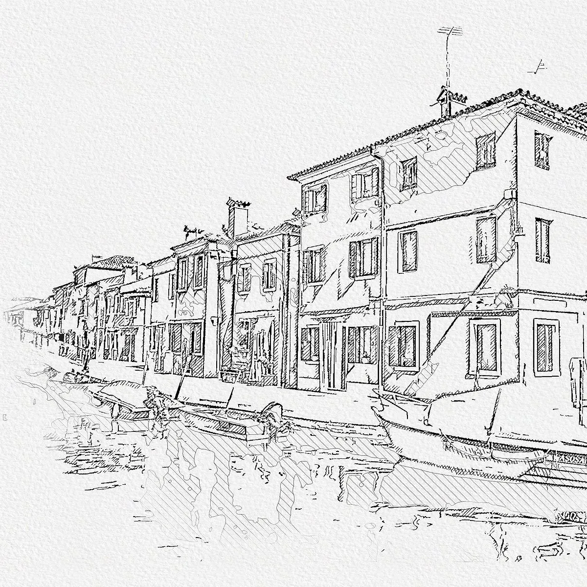Photoshop Action Urban Sketcher