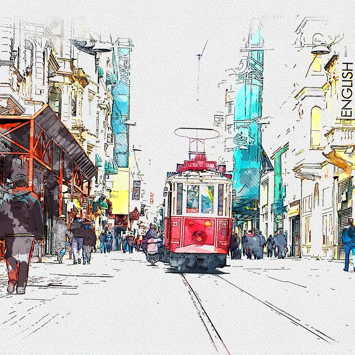 Photoshop Action Urban Sketcher