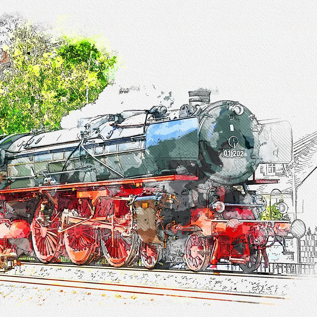 Photoshop Action Urban Sketcher