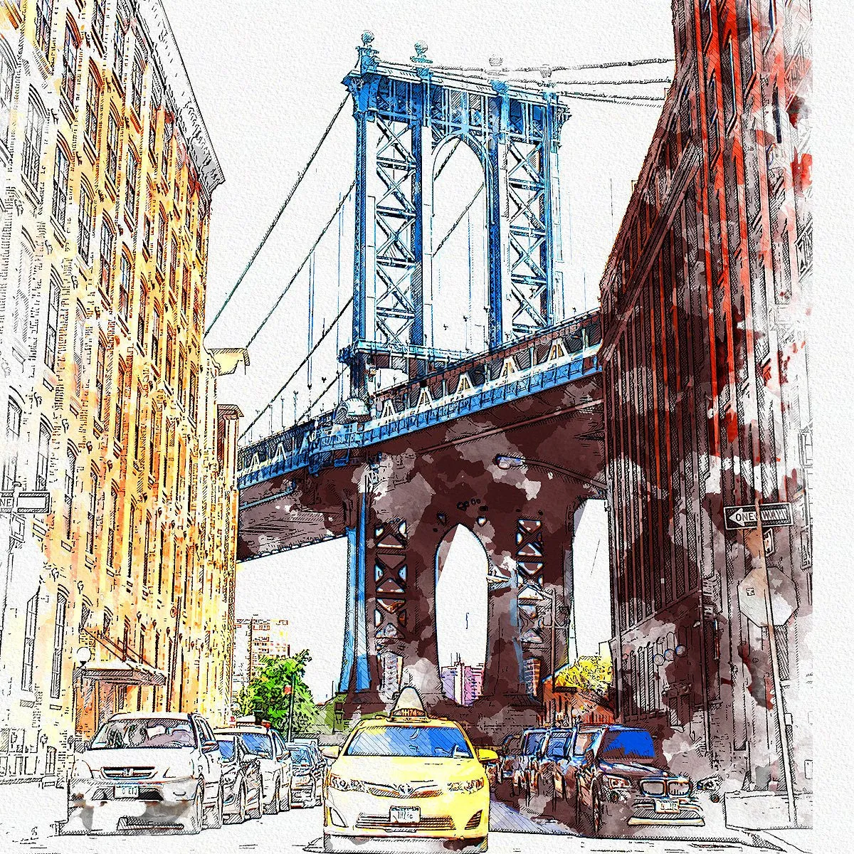 Photoshop Action Urban Sketcher