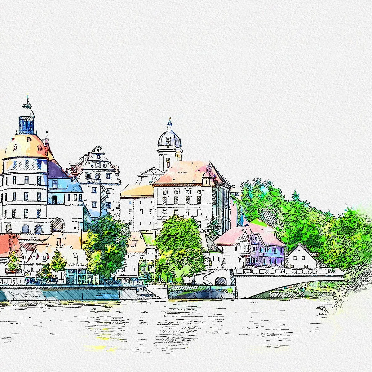 Photoshop Action Urban Sketcher