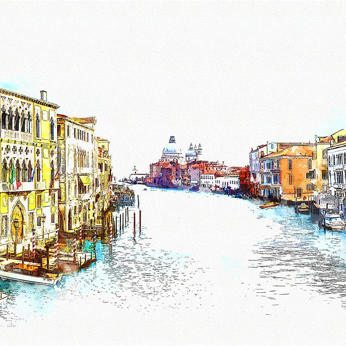 Photoshop Action Urban Sketcher