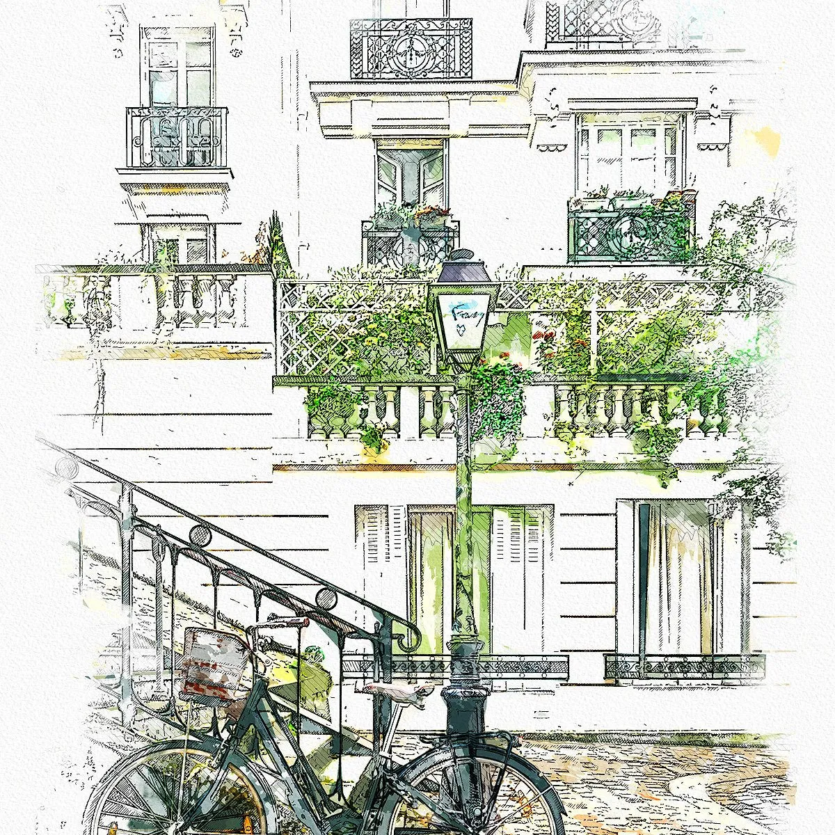 Photoshop Action Urban Sketcher