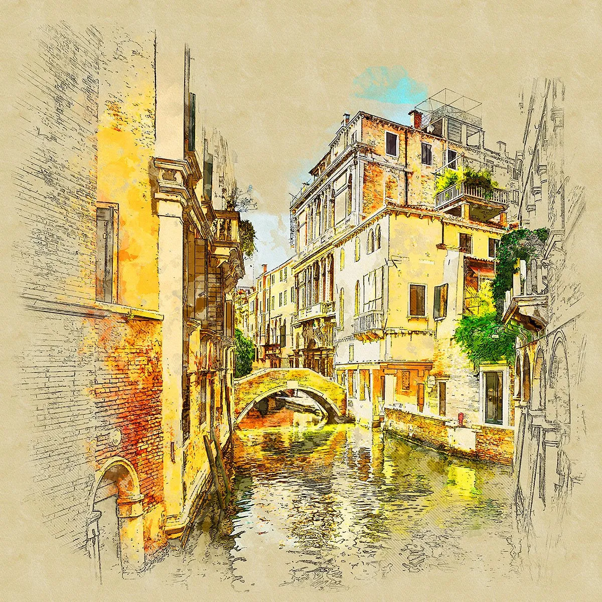 Photoshop Action Urban Sketcher