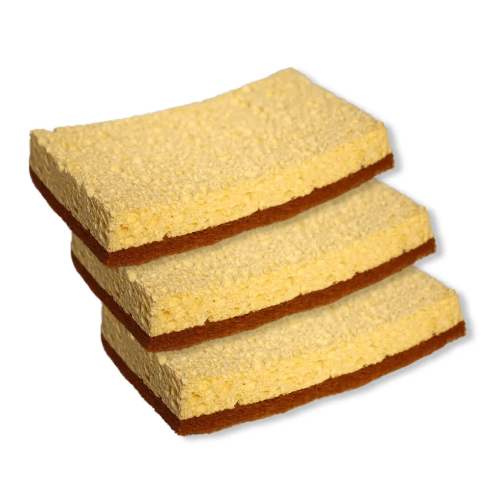 Plant Based Kitchen Sponge - 3 Pack