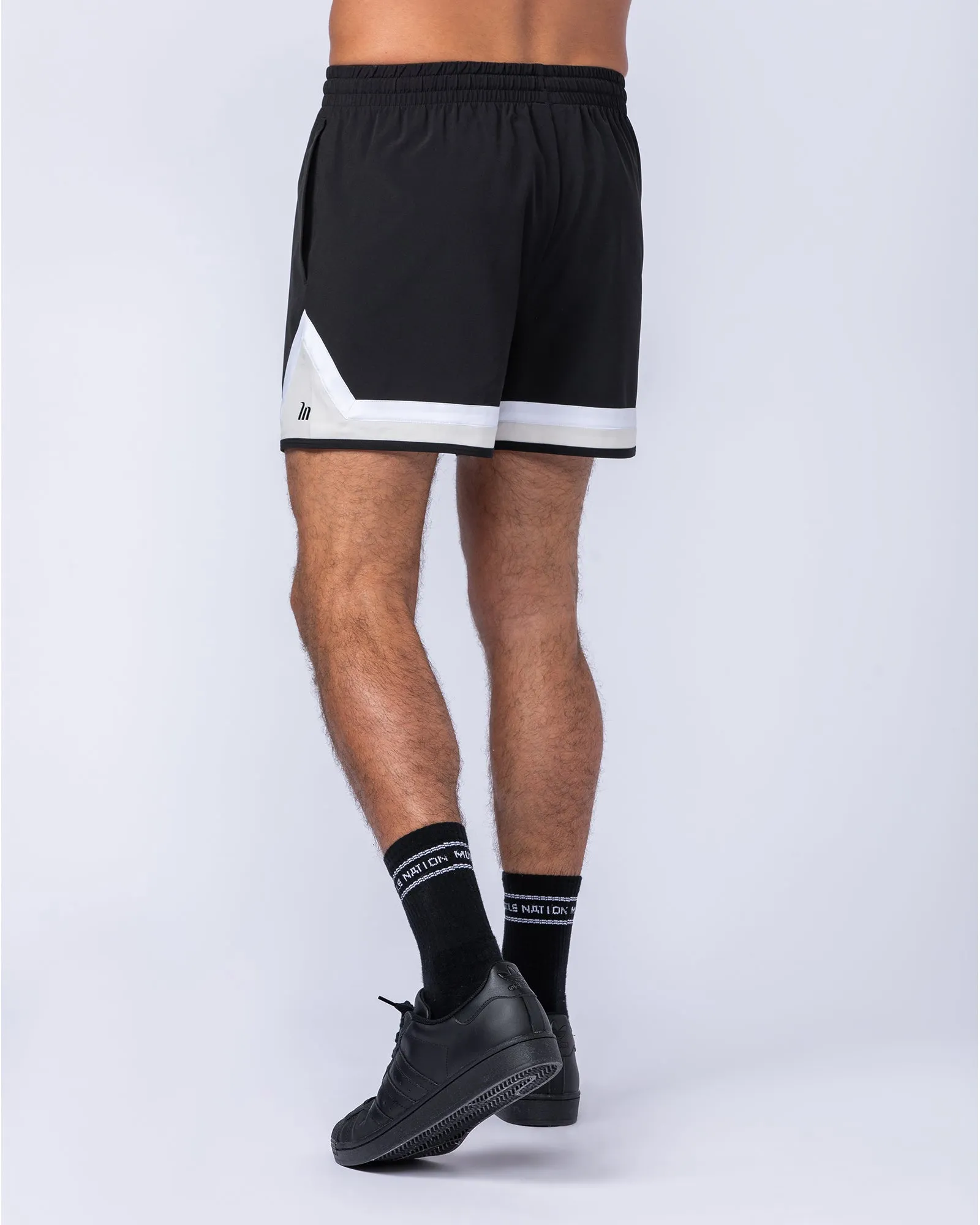 Player 4" Active Shorts - Black
