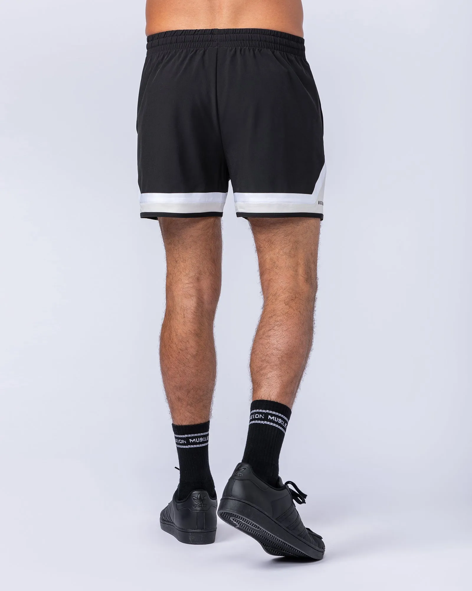 Player 4" Active Shorts - Black