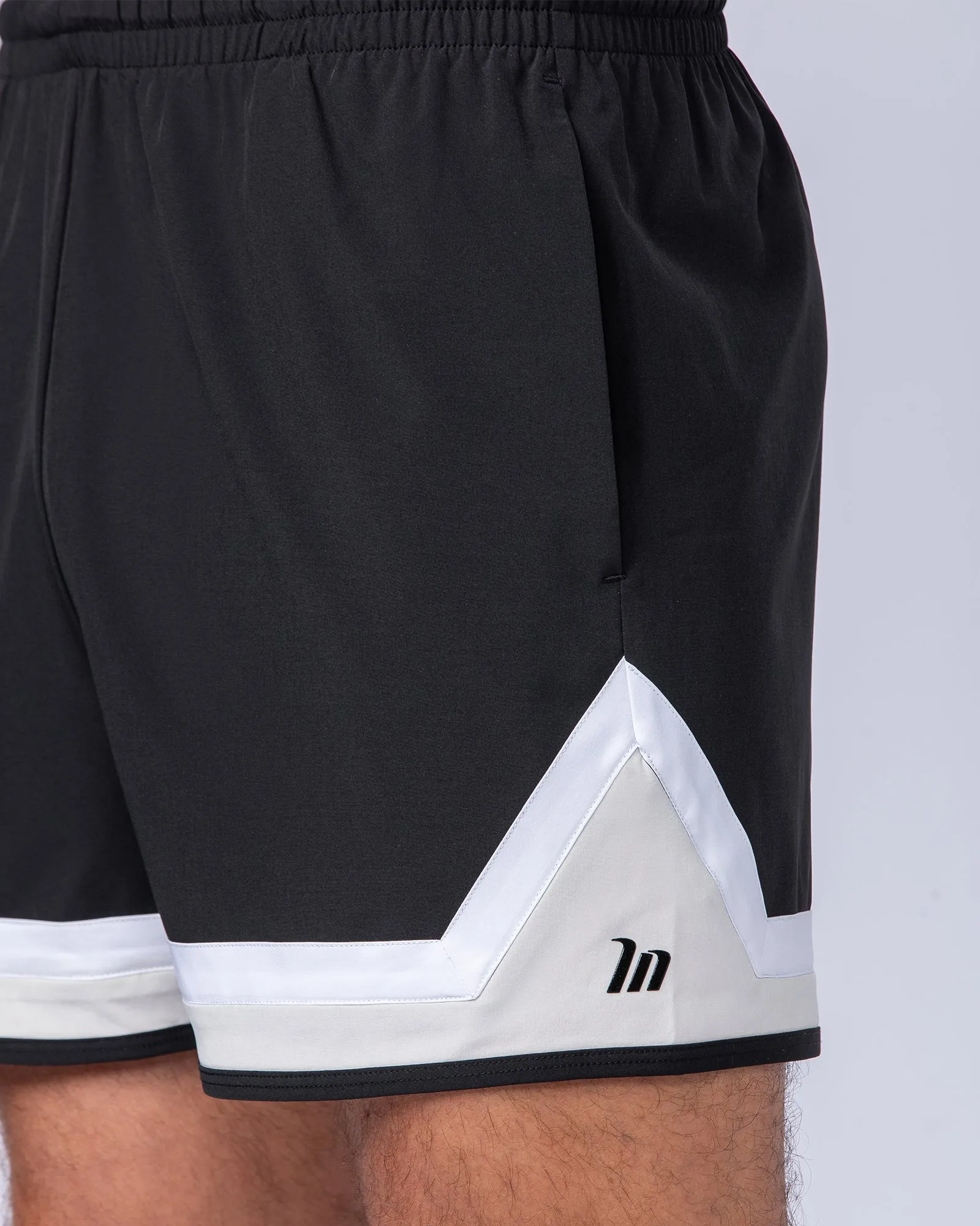 Player 4" Active Shorts - Black