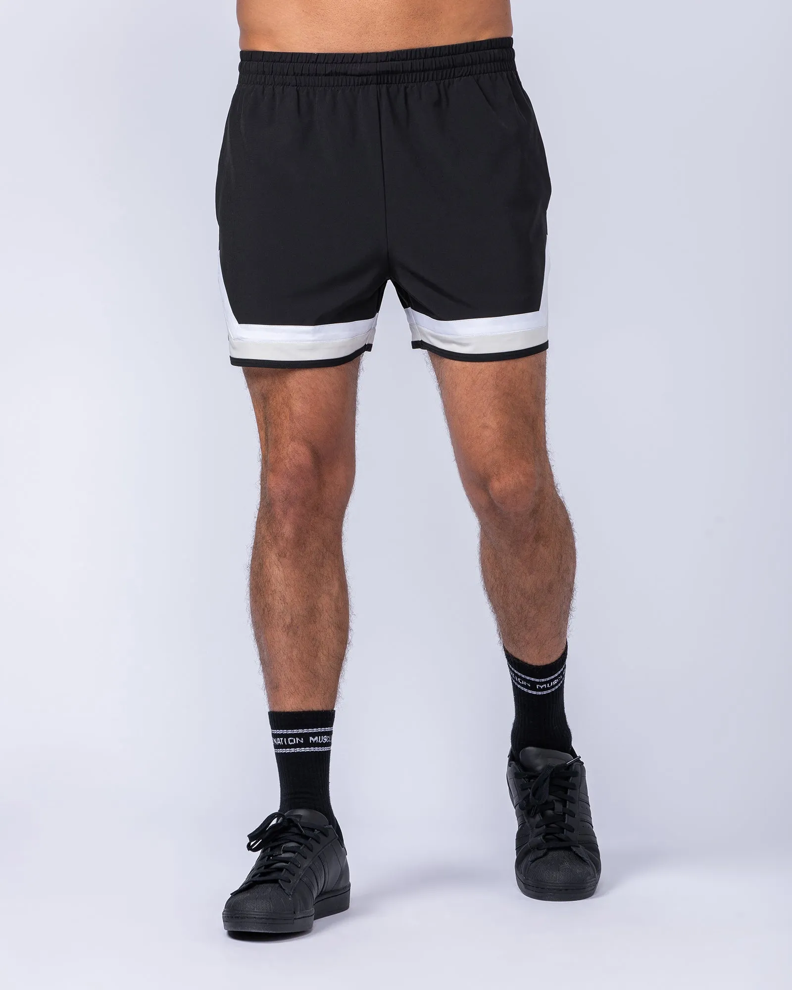 Player 4" Active Shorts - Black