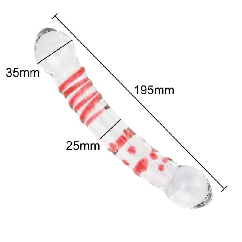 Plug Anal Verre Transparent