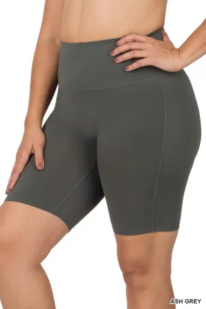 PLUS Athletic High Rise Biker Shorts- 3 colors!
