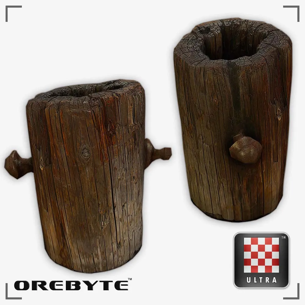 Post Wood Short Set