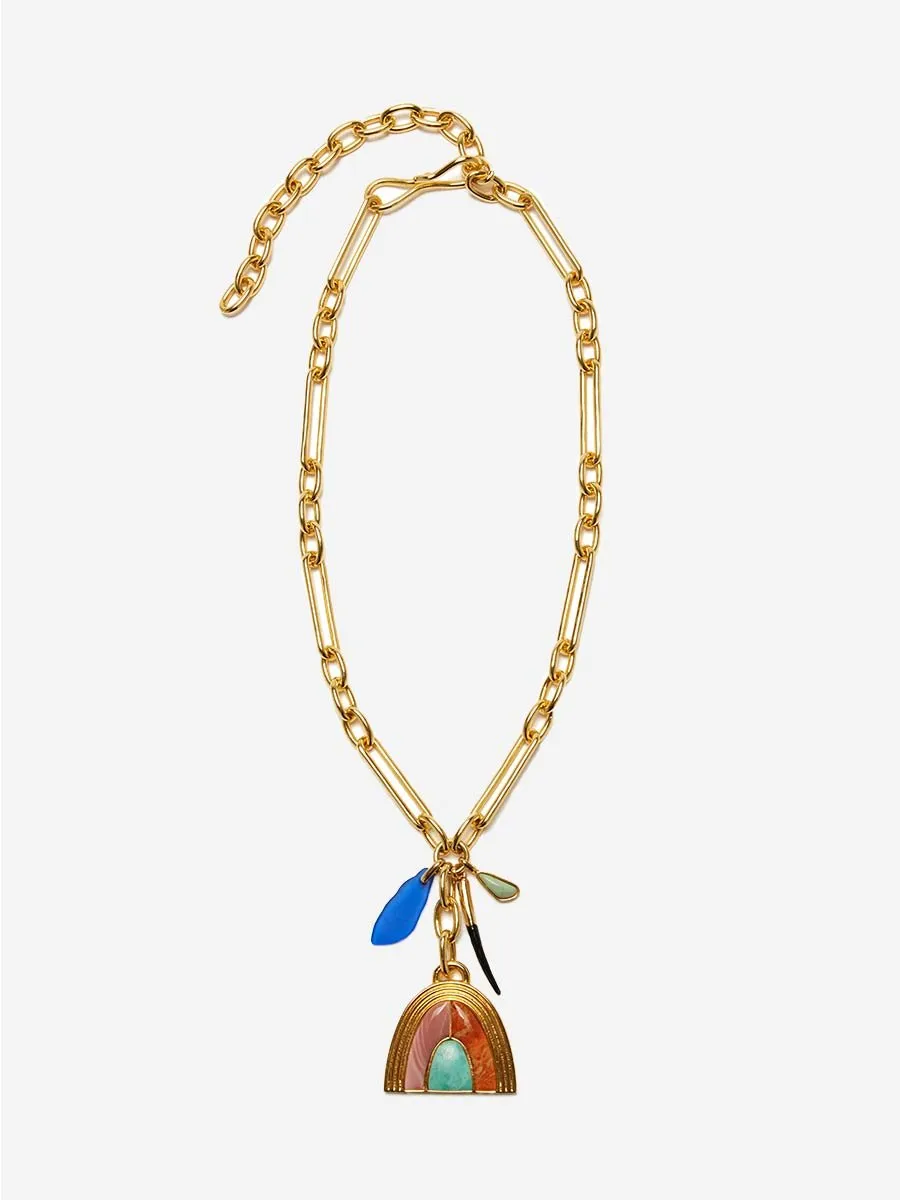 pot of gold charm necklace