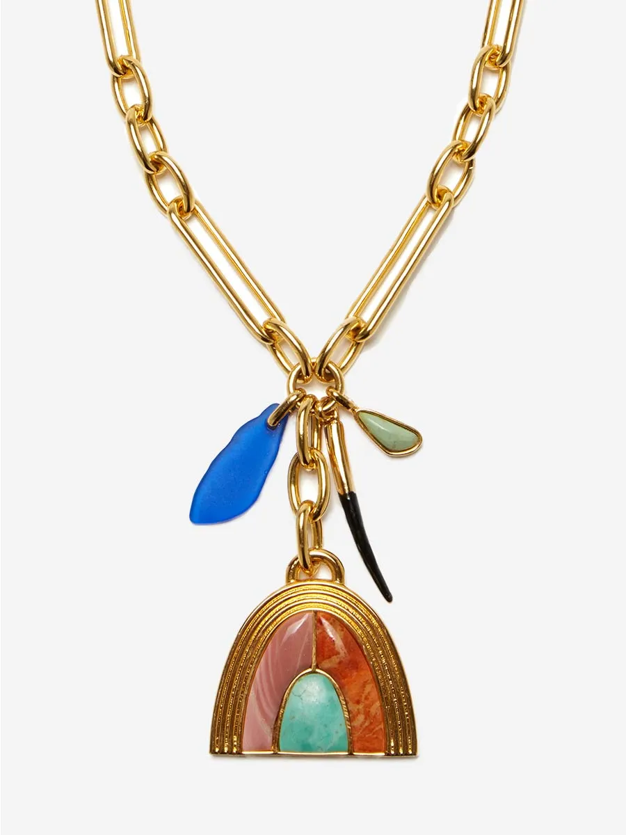 pot of gold charm necklace