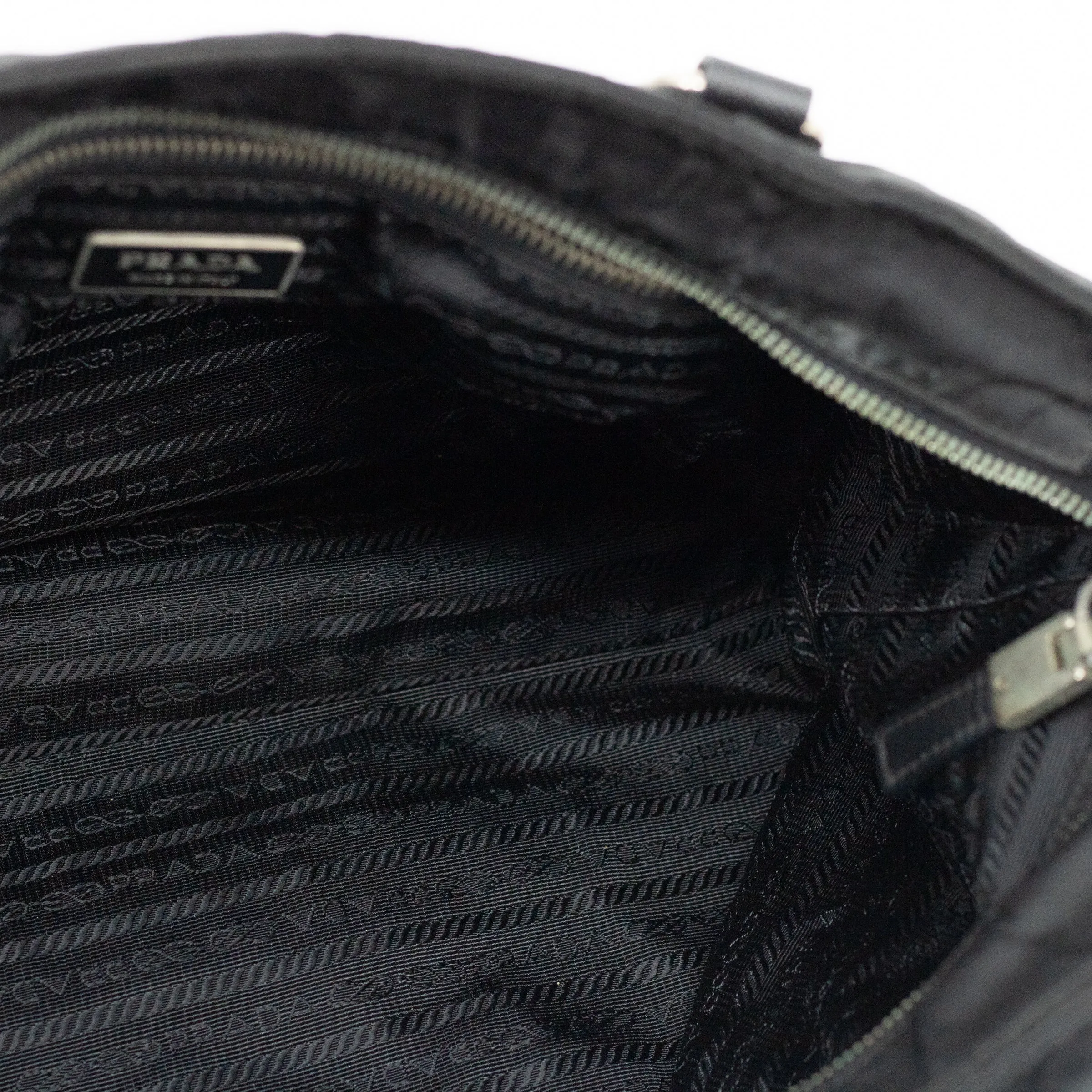 Prada Black Nylon Tessuto Shoulder Bag #1811