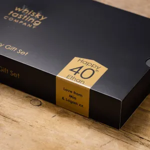 Premium and Old Scotch 40th Birthday Whisky Set