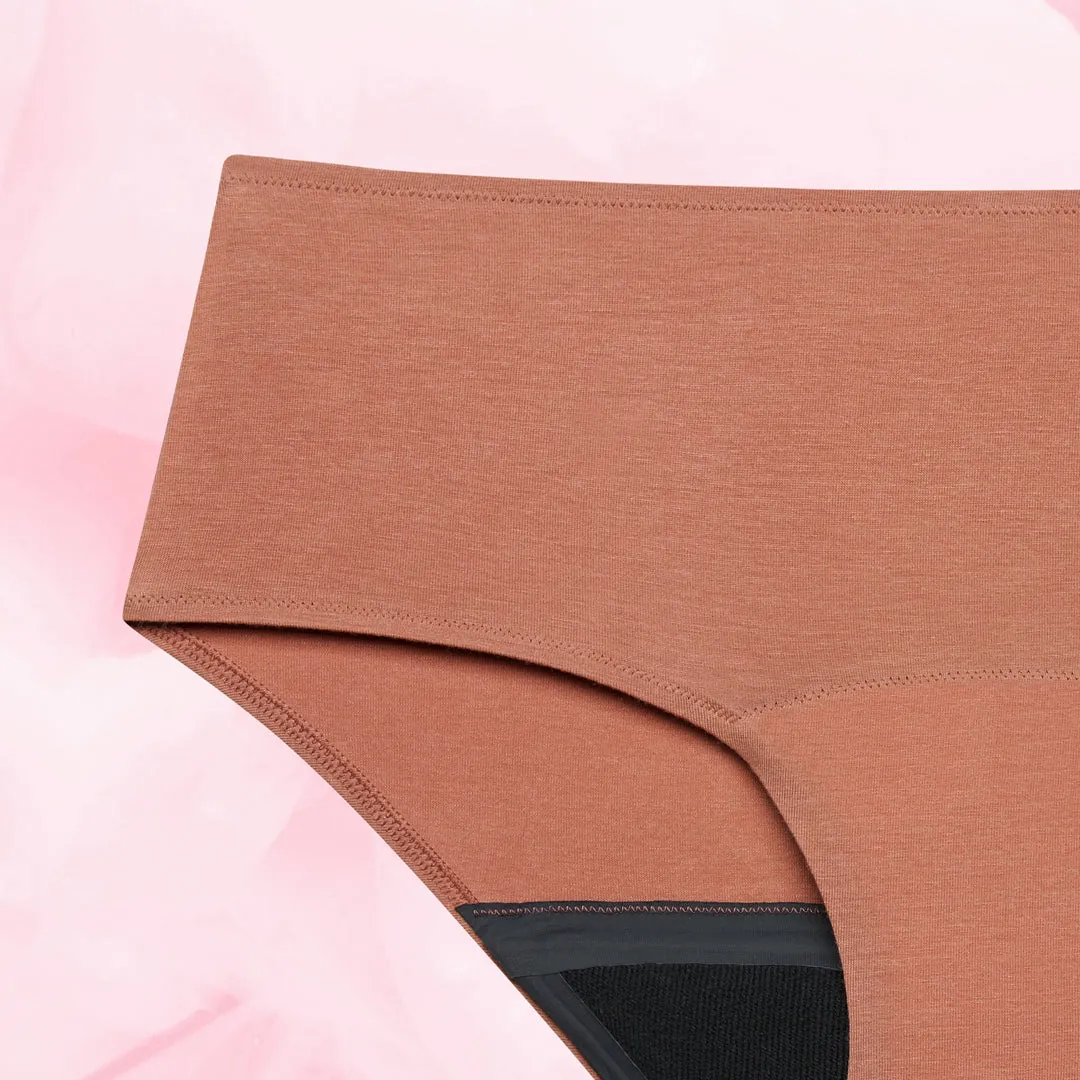 Premium Comfort Hipster Måttlig Mens Menstrosor