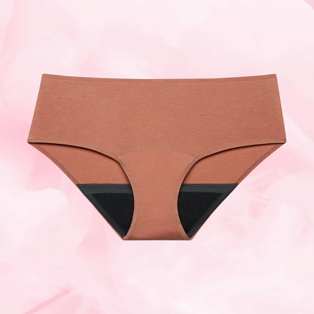 Premium Comfort Hipster Måttlig Mens Menstrosor