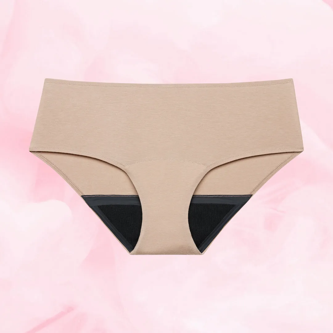 Premium Comfort Hipster Måttlig Mens Menstrosor