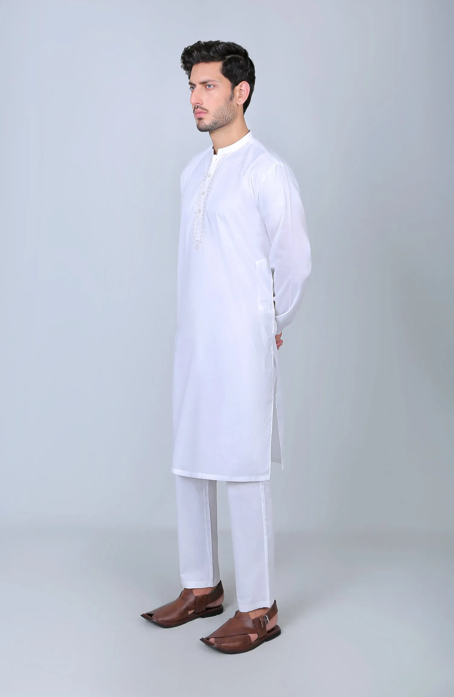 Premium Embroidered Kurta