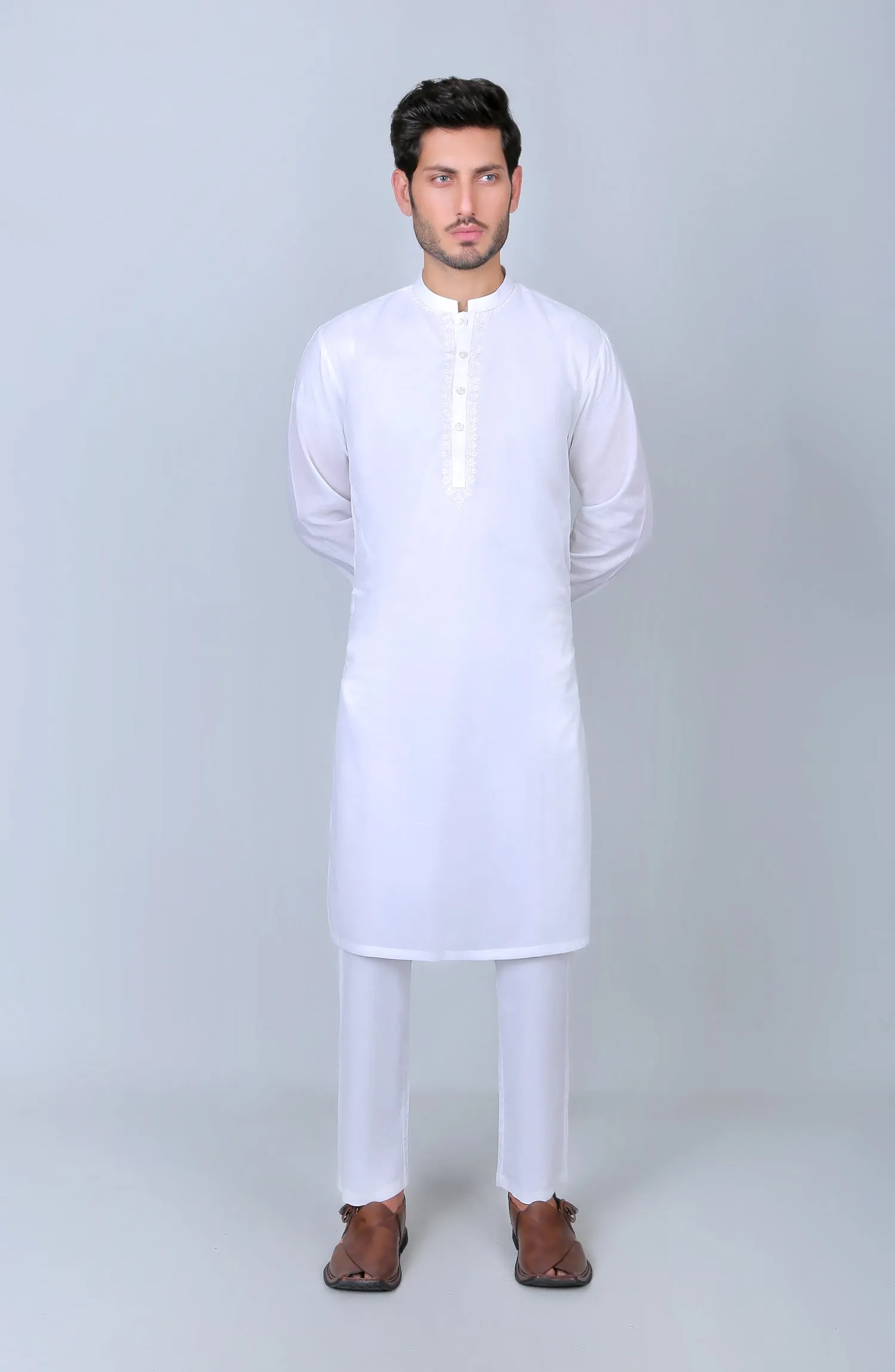 Premium Embroidered Kurta