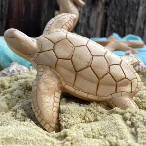 Premium Wooden Turtle
