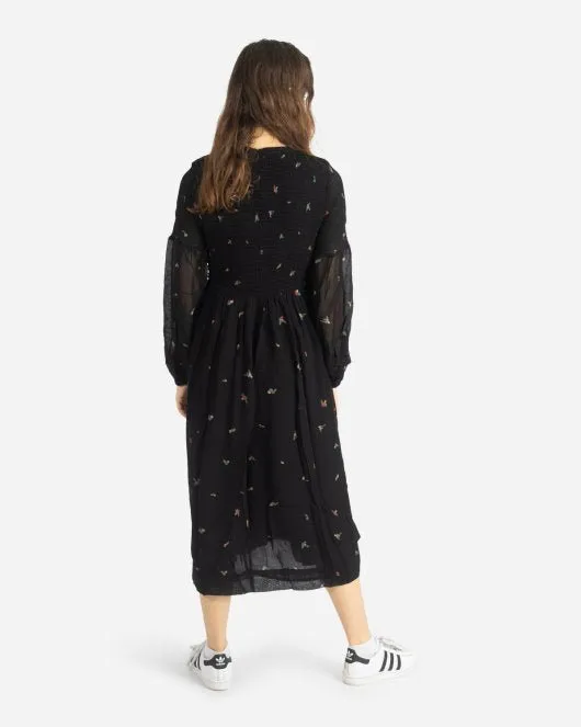 Printed Georgette - Black