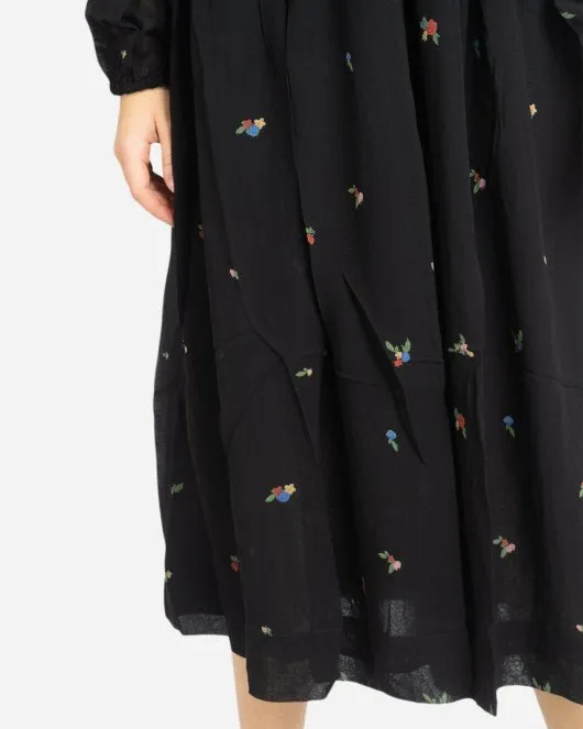 Printed Georgette - Black