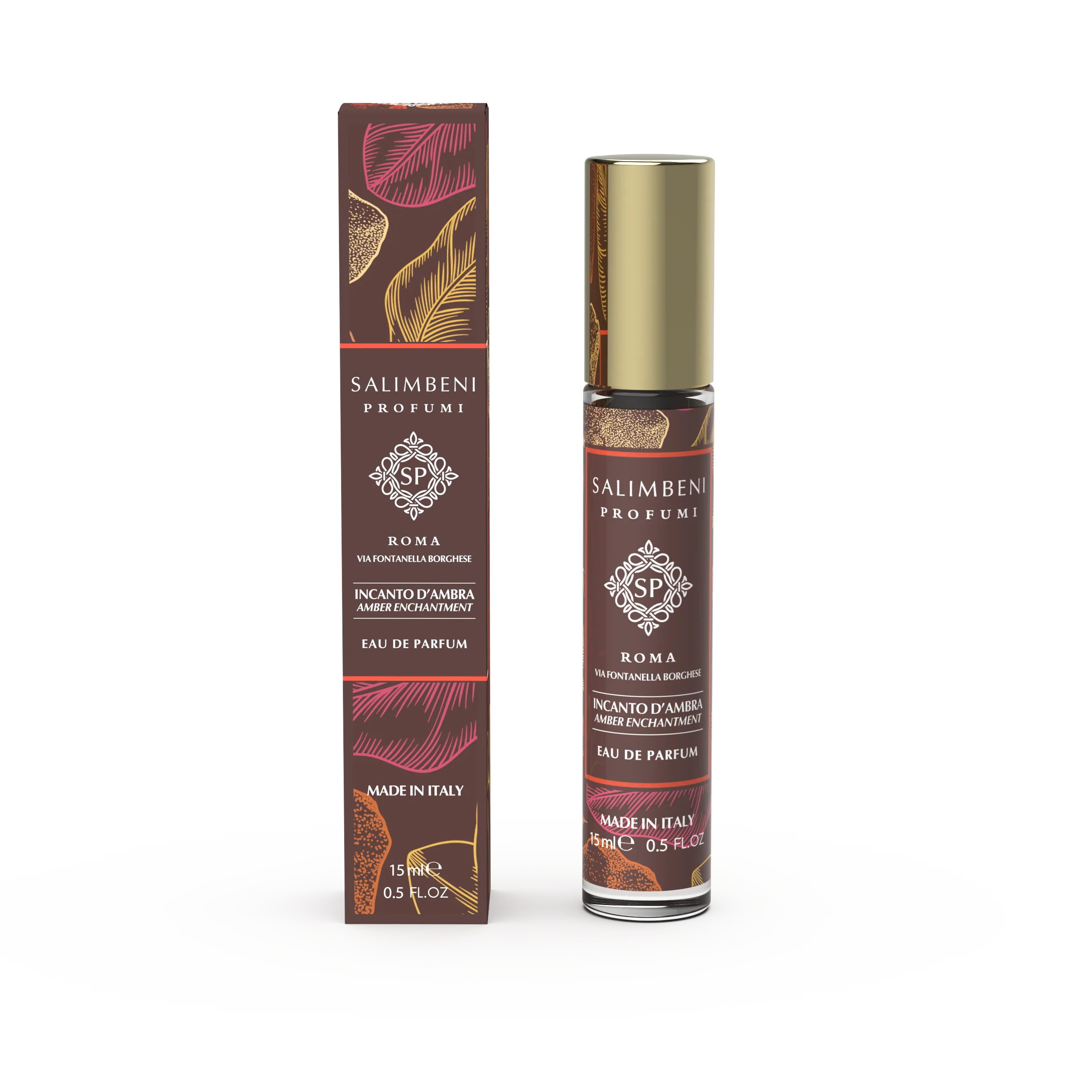 Profumo da viaggio: Eau de Parfum 15 ml - Incanto d'Ambra