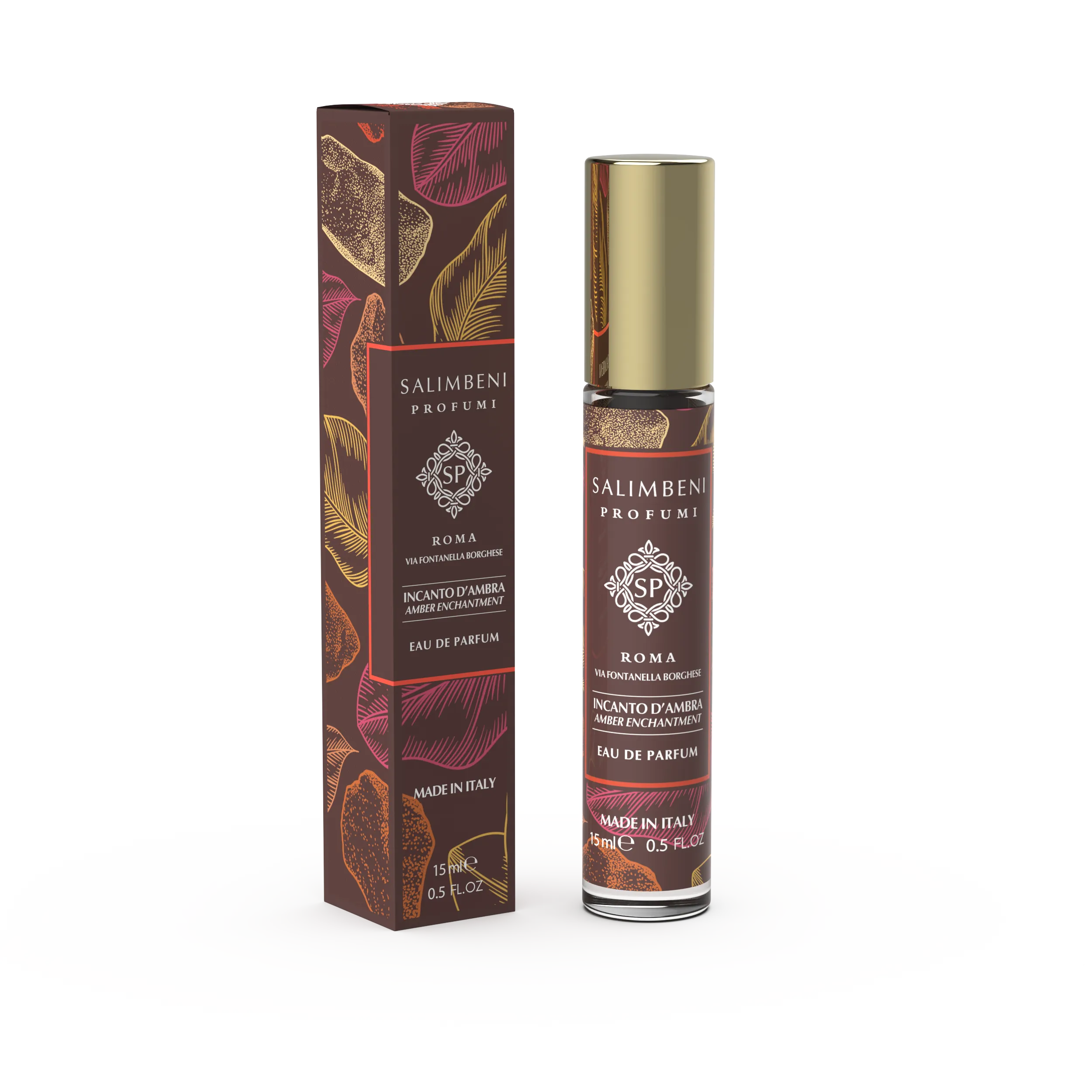 Profumo da viaggio: Eau de Parfum 15 ml - Incanto d'Ambra