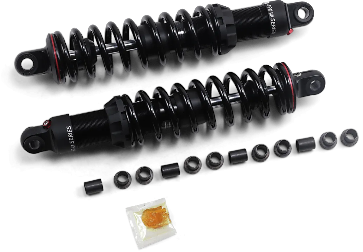 Progressive Suspension 490-1017 490 Standard Sport Series Shocks - 14in. - Black
