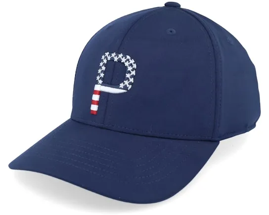 Puma Pars & Stripes P Cap Blue 110 Adjustable